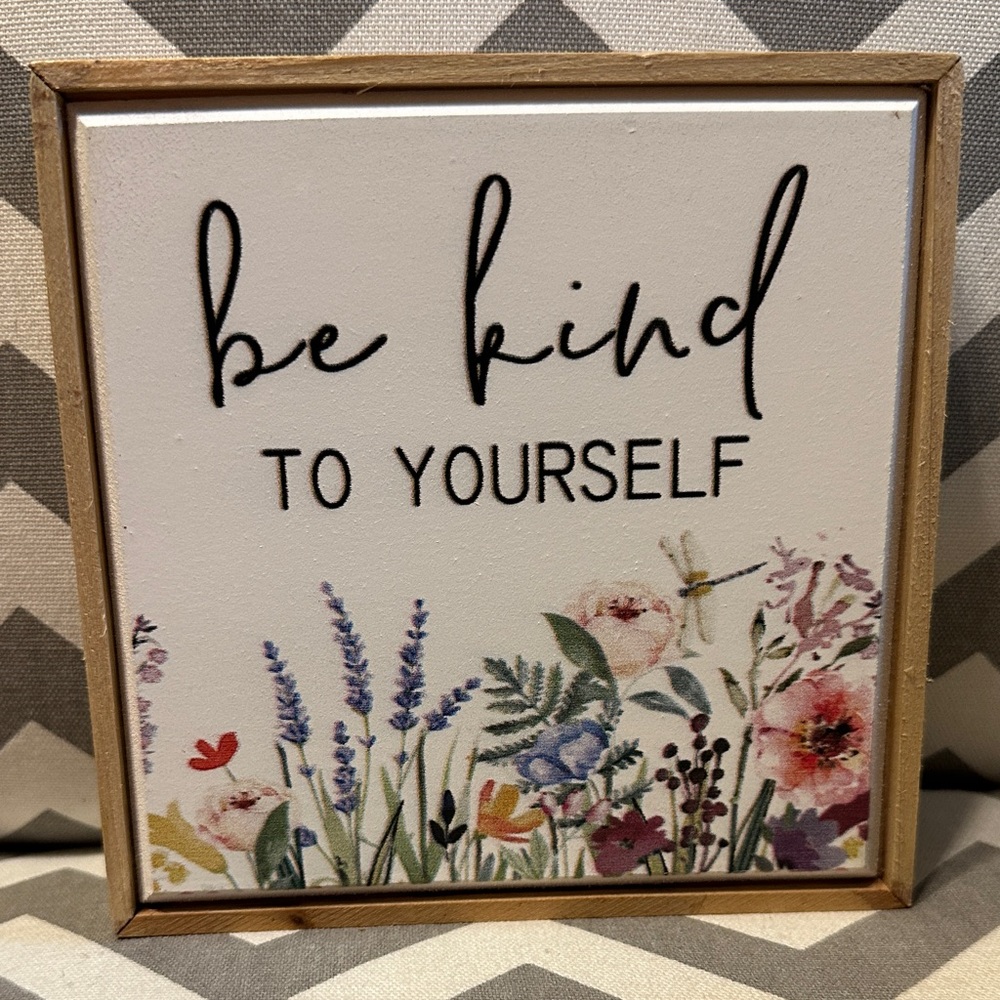 Hobby Lobby Be Kind Floral Wall Art - Multicolor